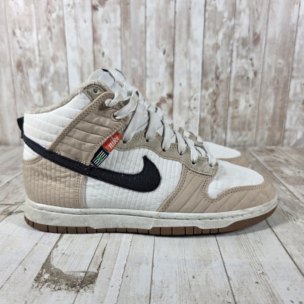 Nike Dunk High Next Nature Toasty Rattan DD3362-200 Mens 8 White Tan Black